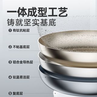  COOKER KING/炊大皇 仿荷叶设计 不粘煎锅