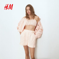 H&M 镂空刺绣 女士棉质外套