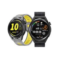 华为 WATCH GT Runner 精准定位 黑色硅胶表带 46mm 智能手表
