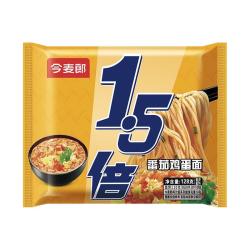 今麦郎 1.5倍10袋番茄鸡蛋面泡面袋装不辣速食大包方便面浓汤好喝