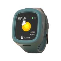 EZVIZ 萤石 KW2 4G全网通 智能手表 黑色 硅胶表带 绿色( GPS、可视电话、4G全网通）