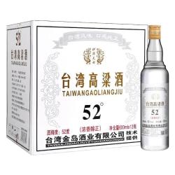 妙华天女 中国台湾高粱酒52度/58度浓香型白酒粮食酒600ml*12瓶口粮酒整箱