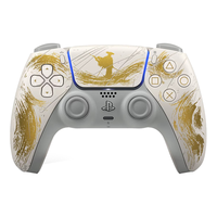  PlayStation 无线 PS5手柄 羊蹄山之魂 金色