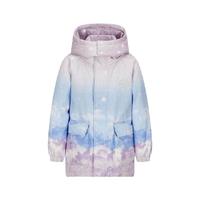 雪中飞 加厚印花 儿童羽绒服