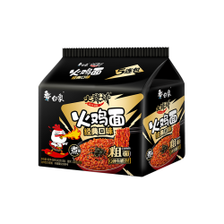 白象 大辣娇黑金火鸡面粗面141g*5包
