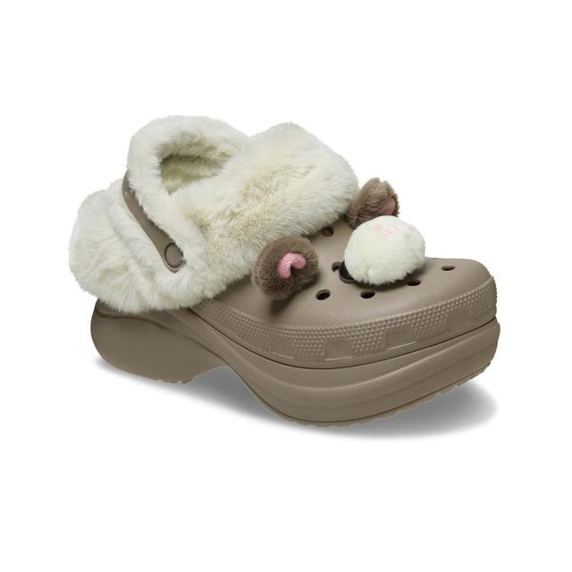 crocs 【公仔暖棉】女士小鲸鱼洞洞鞋