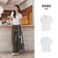 Semir/森马 凉感 女士POLO衫