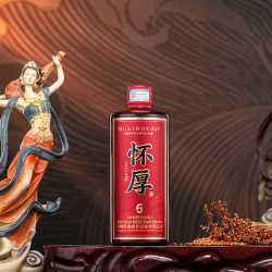 怀厚 茅台镇酱香型白酒 53度 500ml*1瓶（赠 怀厚 53度 100ml*1瓶）