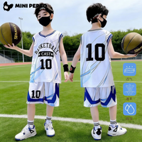  PEPCO/小猪班纳 速干透气 儿童篮球服套装