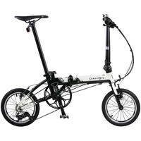 DAHON 大行 K3 折叠自行车 KAA433 黑白色 14英寸