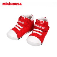 移动端：MIKI HOUSE 匠奢系列 婴儿卡通刺绣二段学步鞋 11-9312-973 藏蓝色 13cm