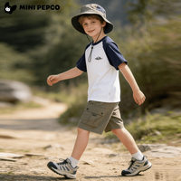 PEPCO/小猪班纳 山系印花 儿童短袖T恤