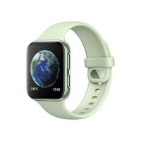OPPO Watch eSIM智能手表 41mm 浅绿 铝合金 浅绿橡胶表带（北斗、GPS、NFC)