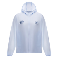  熊猫 透气 女士防晒衣 纯净蓝 S