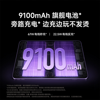 REDMI 红米 K Pad 2 8.8英寸 Android 平板电脑（3008*1880、天玑 9500、8GB、256GB、WiFi版、深邃黑）
