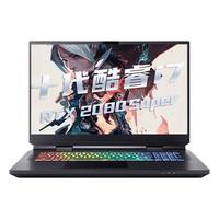 Hasee 神舟 战神 GX10-CU7PRO 17.3英寸 游戏本 黑色（酷睿i7-10700K、RTX 2080 Super 8G、32GB、1TB SSD、1080P、144Hz）