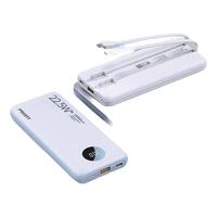 PISEN 品胜 TS-D296 移动电源数据线二合一 苹果白 10500mAh 双Type-C 18W 双向快充