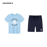 匡威 儿童 短袖+短裤 冰感降温 2件套