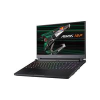 GIGABYTE 技嘉 AORUS 15P 十一代酷睿版 15.6英寸 游戏本 黑色(酷睿i7-11800H、RTX 3080 8G、32GB、1TB SSD、1080P、IPS、240Hz）