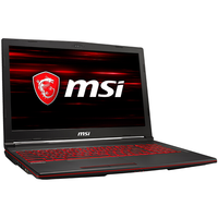 MSI/微星 GL GL63 8RE-416CN GTX1060 6G 游戏笔记本+赛睿背光游戏键盘 酷睿i7-8750H GTX 1060 黑色 8GB 1TB