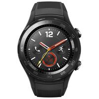HUAWEI 华为 LEO-DLXX 智能手表 45mm 碳晶黑 硅胶表带 碳晶黑（GPS、心率）