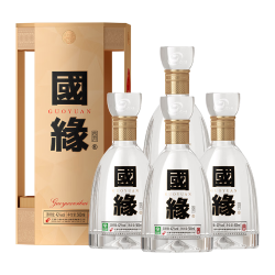國缘 优雅醇厚型 白酒  整箱装 浓香型 42%vol 500mL