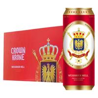 DATE CROWN 皇冠 小麦啤酒 500ml*18听