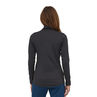  Patagonia/巴塔哥尼亚 女士抓绒外套 40505女款-INBK-墨黑色-R1 Daily Zip Neck XL