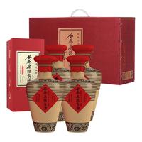 谷养康 粮食酒 陶藏壹号 52%vol 浓香型白酒 500ml*4瓶 整箱装