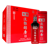 玉泉 淡雅醇香3 42%vol 兼香型白酒 500ml*6瓶 整箱装