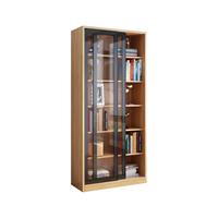  TANGJI/唐辑 防尘 实木推拉门书柜 玻璃门 感应灯 书柜灯条（单排不）