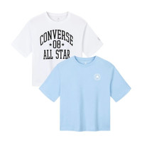 匡威 男女童纯棉短袖T恤 2件装