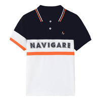navigare/纳维凯尔 翻领 儿童短袖T恤