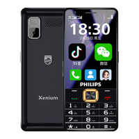 飞利浦 E8101 大字体大音量 3GB+32GB 陨石黑 5G手机