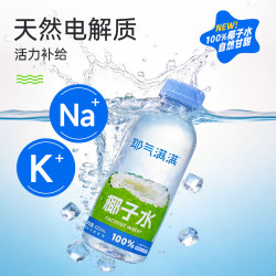 耶气满满 补充天然电解质 椰子水