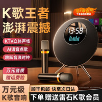 金运 P66音响家用客厅2026新款摆件蓝牙音箱家庭ktv麦克风艺术大师