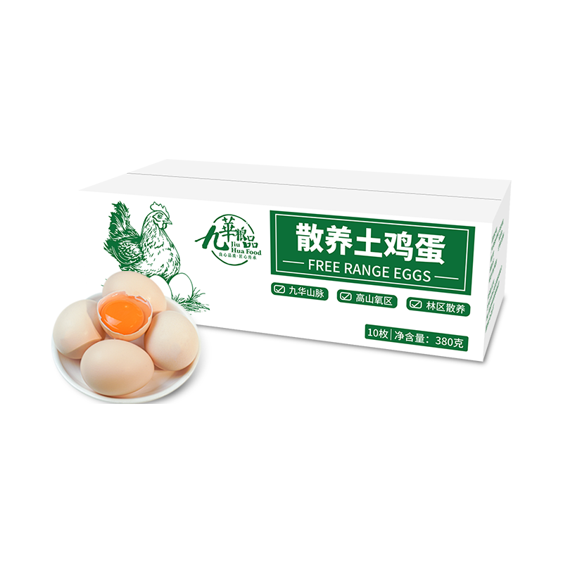  九華粮品 皖南林区散养 土鸡蛋