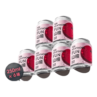斑马精酿 FUN山楂 果味精酿啤酒 250ml*6罐