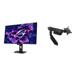 华硕 XG27ACDMS OLED 2K 280Hz 黑色 显示器+ROG擎天柱支架