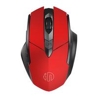 inphic 英菲克 P-M6 电量显示版 2.4G无线鼠标 1600DPI 红色