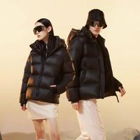 限尺码：高梵 3倍鹅绒加厚保暖羽绒服短款时尚冬季外套