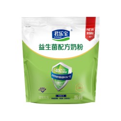 君乐宝 成人奶粉益生菌高钙牛奶粉0蔗糖400g*1袋装