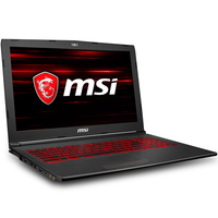 MSI/微星 GV系列 GV62 8RD-094CN GTX1050Ti 4G 游戏笔记本+赛睿背光游戏键盘 酷睿i5-8300H GTX 1050Ti 4G 黑色 8GB 1TB