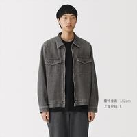 無印良品 MUJI 男士牛仔夹克衫