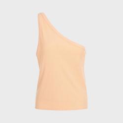Massimo Dutti 女式时尚单侧斜肩潮流百搭舒适针织背心