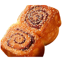  麦兮牧牧 脆底 豆沙夹心面包