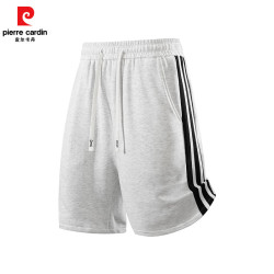 皮尔·卡丹 短裤男夏季 休闲运动裤男女士宽松 百搭五分裤