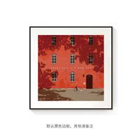 AIFENGGE/艾风格 极简建筑风景 装饰画
