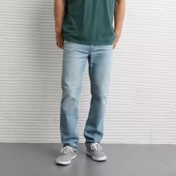 AMERICAN EAGLE EasyFlex + TENCEL™ 男士直筒牛仔裤