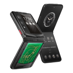 VERTU QUANTUM 玛瑙AI智能体 金丝绿玛瑙 16GB+1TB 折叠屏手机